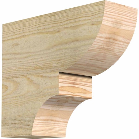 Ekena Millwork Ridgewood Rough Sawn Rafter Tail, Douglas Fir, 4"W x 10"H x 12"L RFT04X10X12RID00RDF